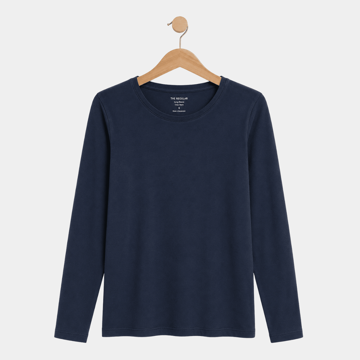 Ladies Regular Long Sleeved Crew Neck Top from You Know Who's