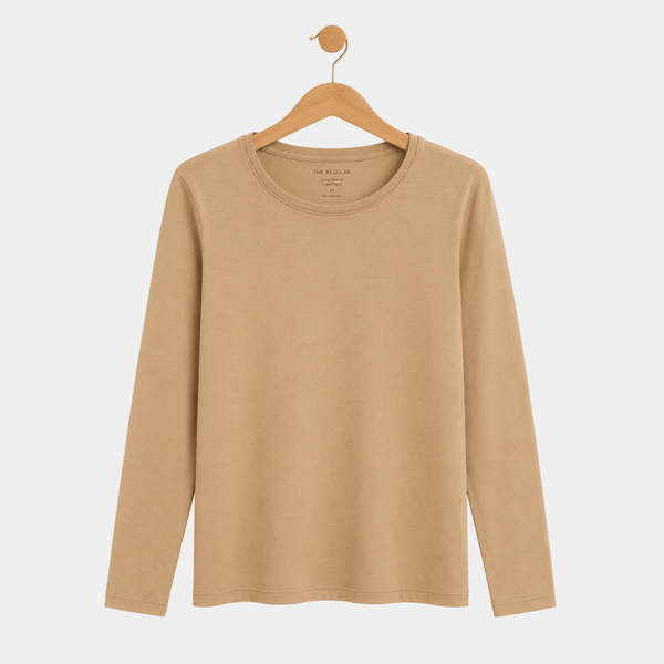 Ladies Regular Long Sleeved Crew Neck Top from You Know Who's