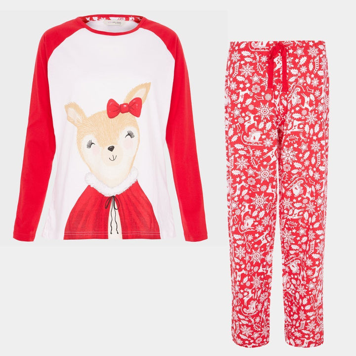 Ladies Reindeer Xmas PJ from You Know Who's