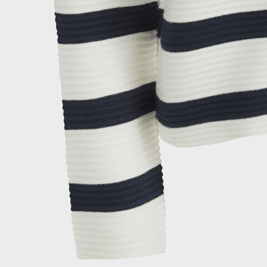 Ladies Ribbed Stripe Jumper from You Know Who's