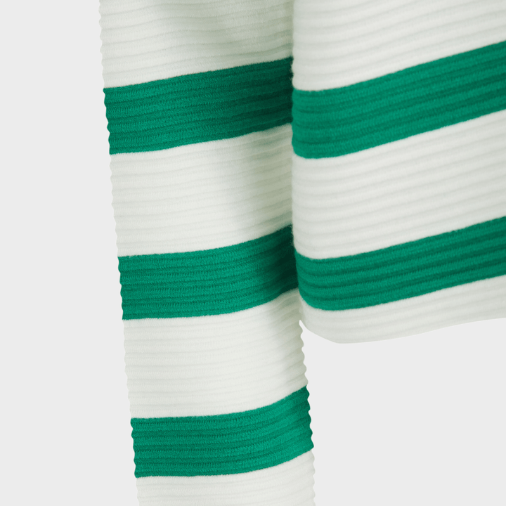 Ladies Ribbed Stripe Jumper from You Know Who's
