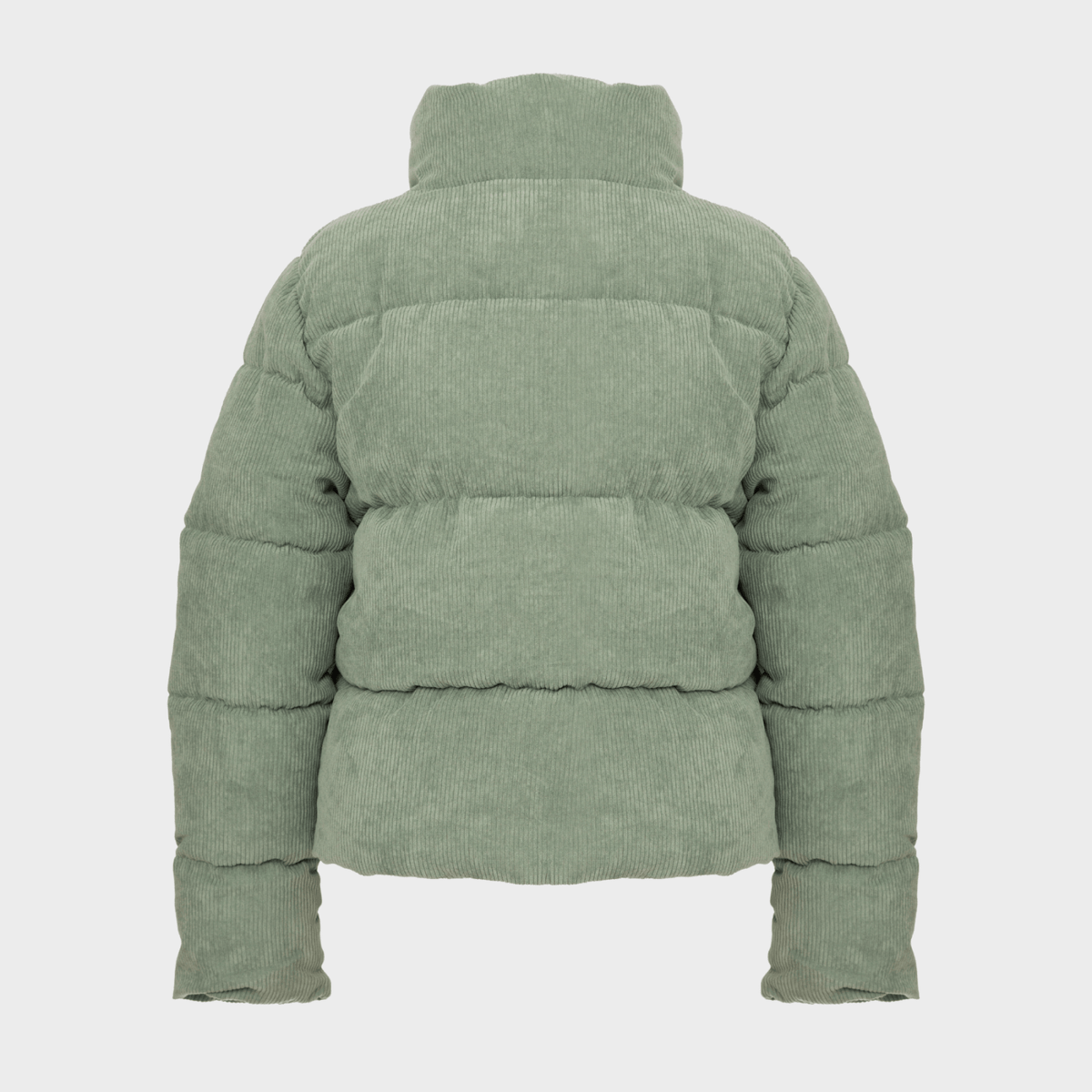 Ladies Sage Cord Bomber Jacket from You Know Who's