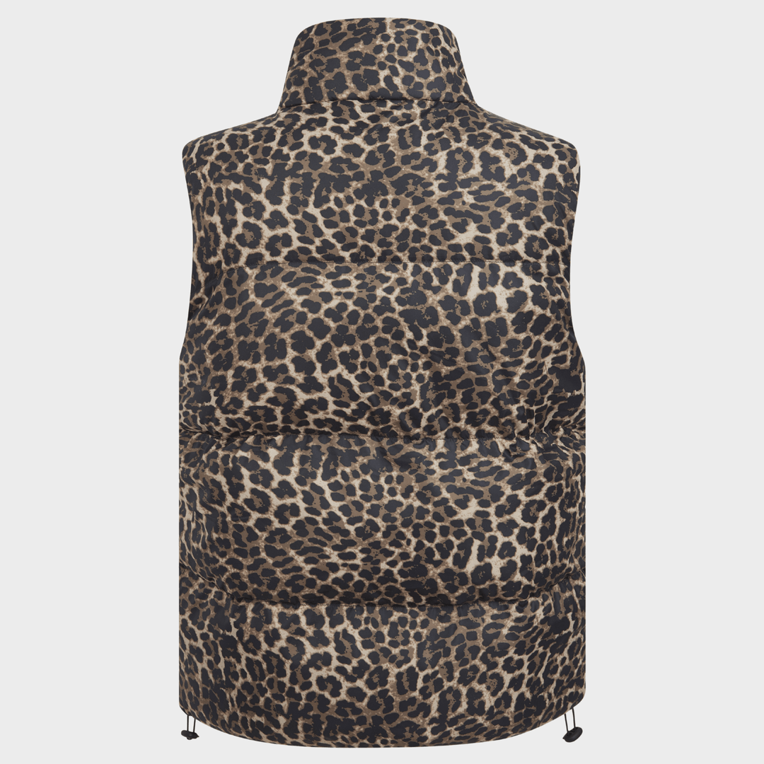 Ladies Saint & Sinners Leopard Gilet from You Know Who's