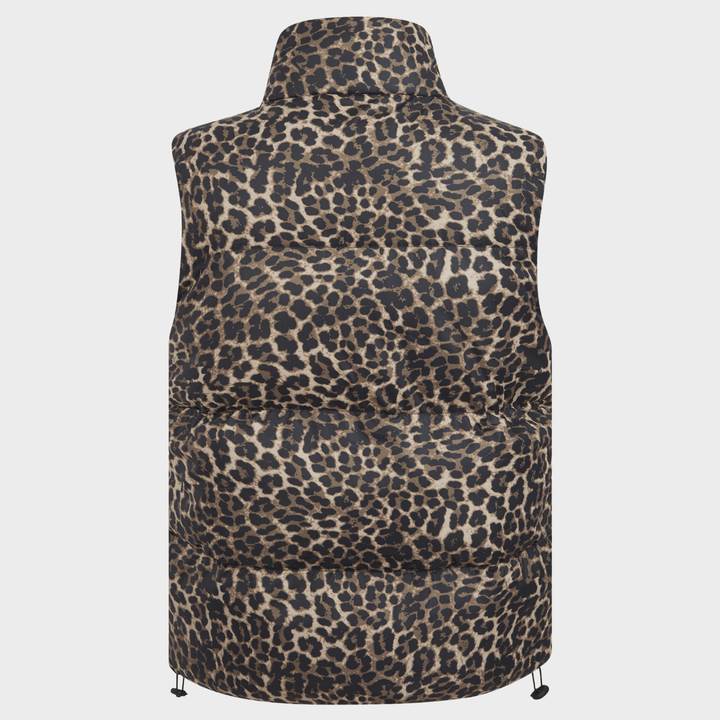 Ladies Saint & Sinners Leopard Gilet from You Know Who's