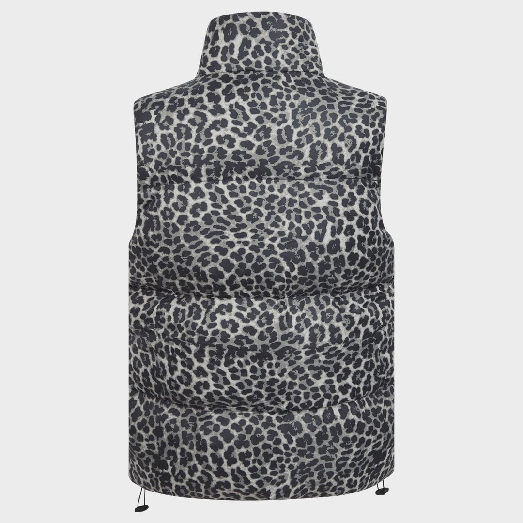 Ladies Saint & Sinners Leopard Gilet from You Know Who's