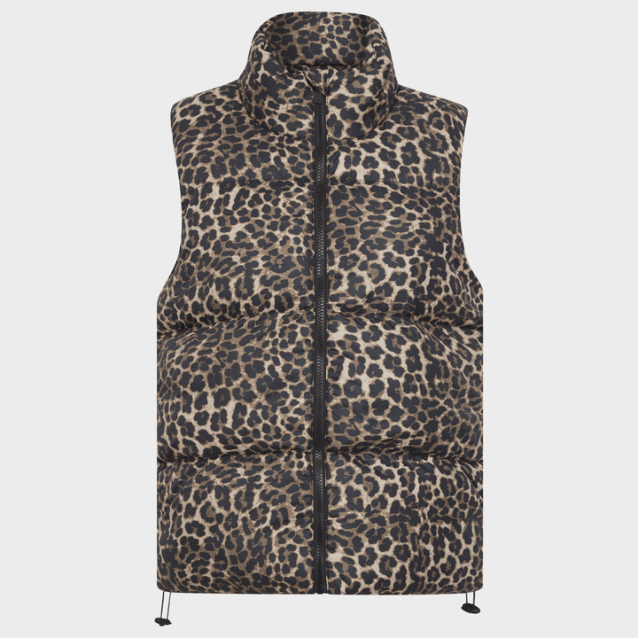 Ladies Saint & Sinners Leopard Gilet from You Know Who's