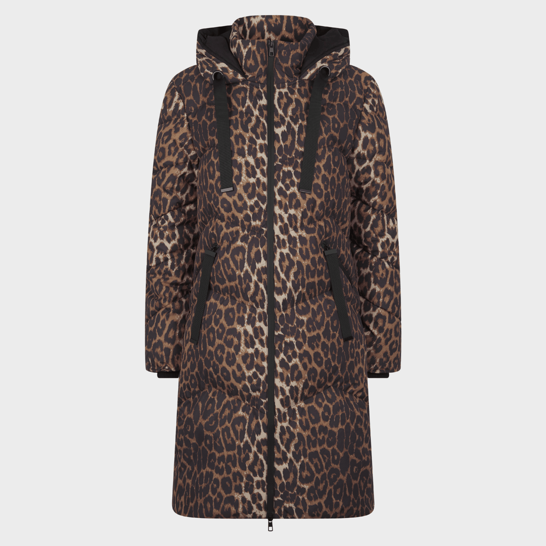 Ladies Saint & Sinners Leopard Print Coat from You Know Who's