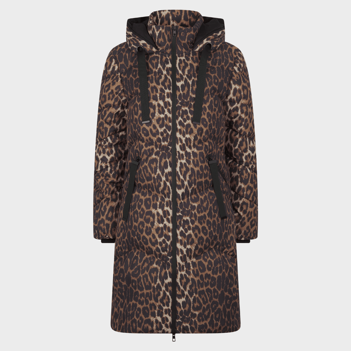 Ladies Saint & Sinners Leopard Print Coat from You Know Who's