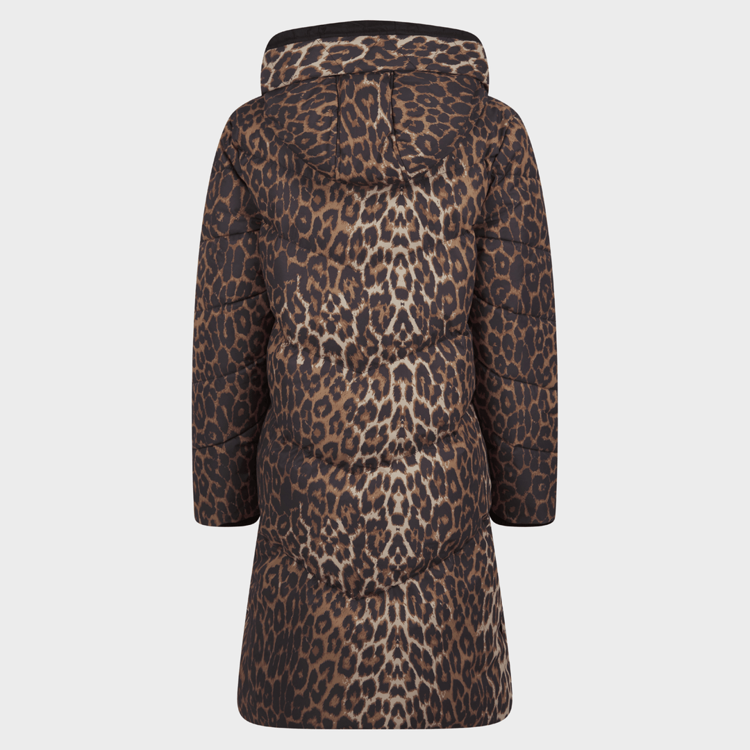 Ladies Saint & Sinners Leopard Print Coat from You Know Who's