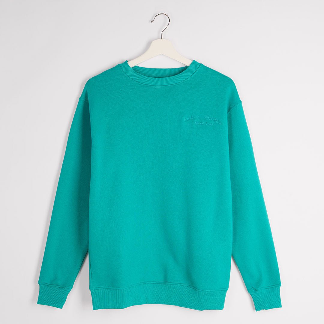 Ladies Santa Monica Slogan Sweater from You Know Who's