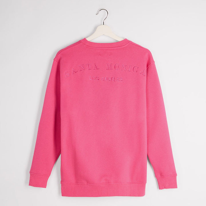 Ladies Santa Monica Slogan Sweater from You Know Who's