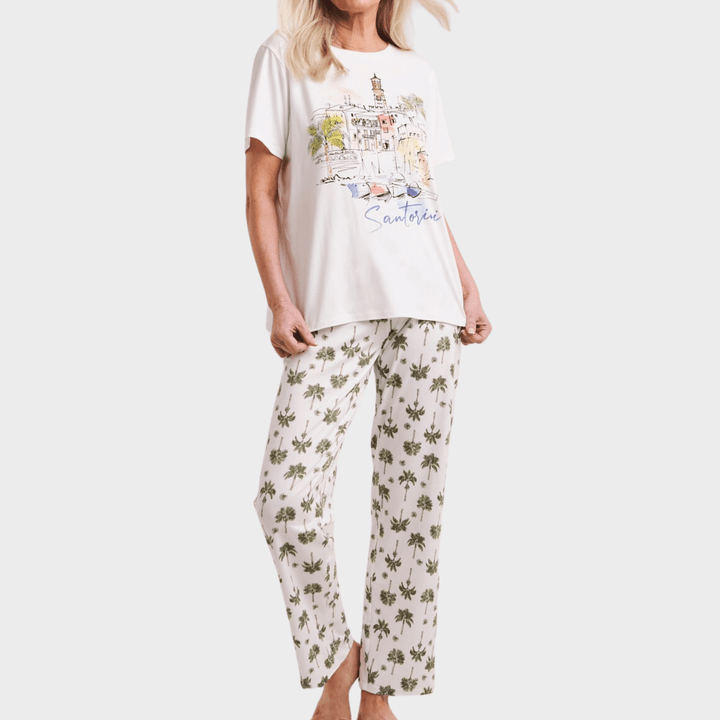 Ladies Santorini Pjs from You Know Who's