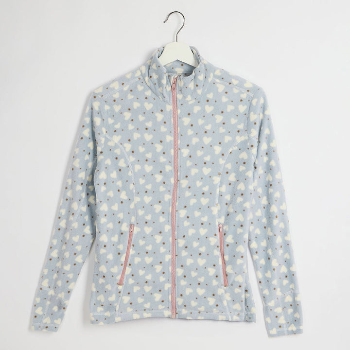 Ladies Sky Printed Fleece from You Know Who's