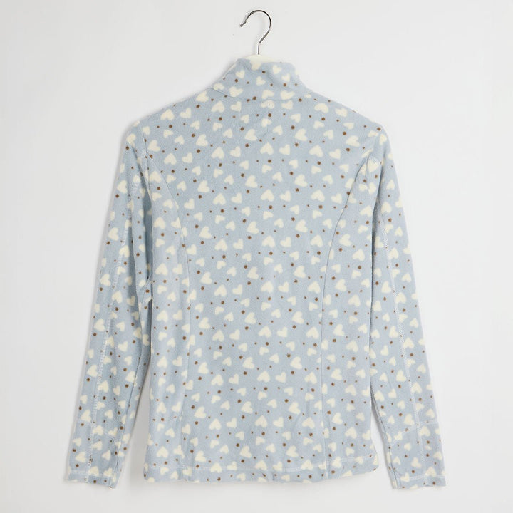 Ladies Sky Printed Fleece from You Know Who's