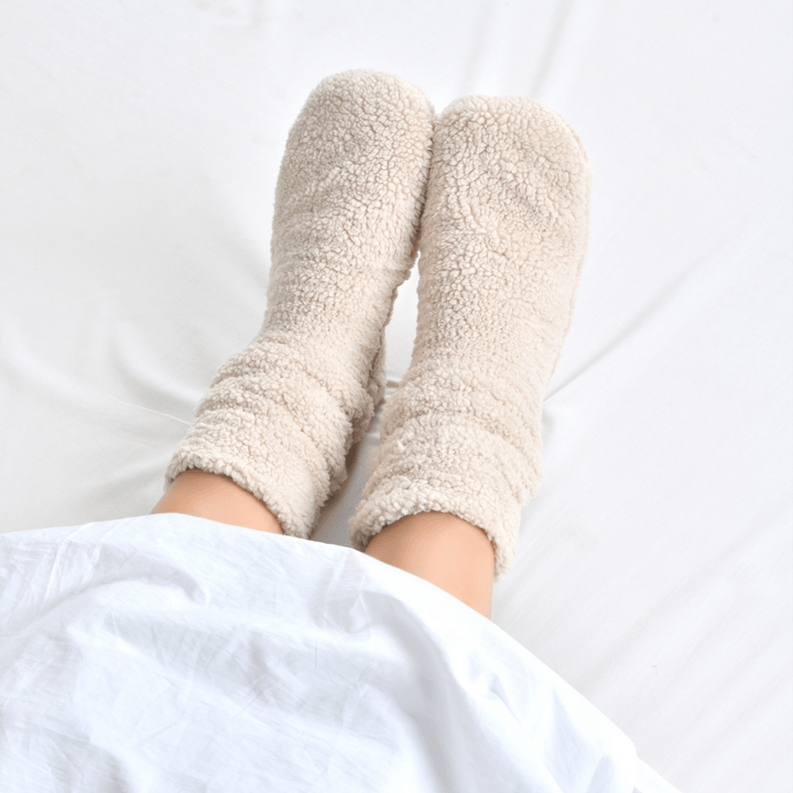 Ladies Sleepdown Teddy Socks from You Know Who's