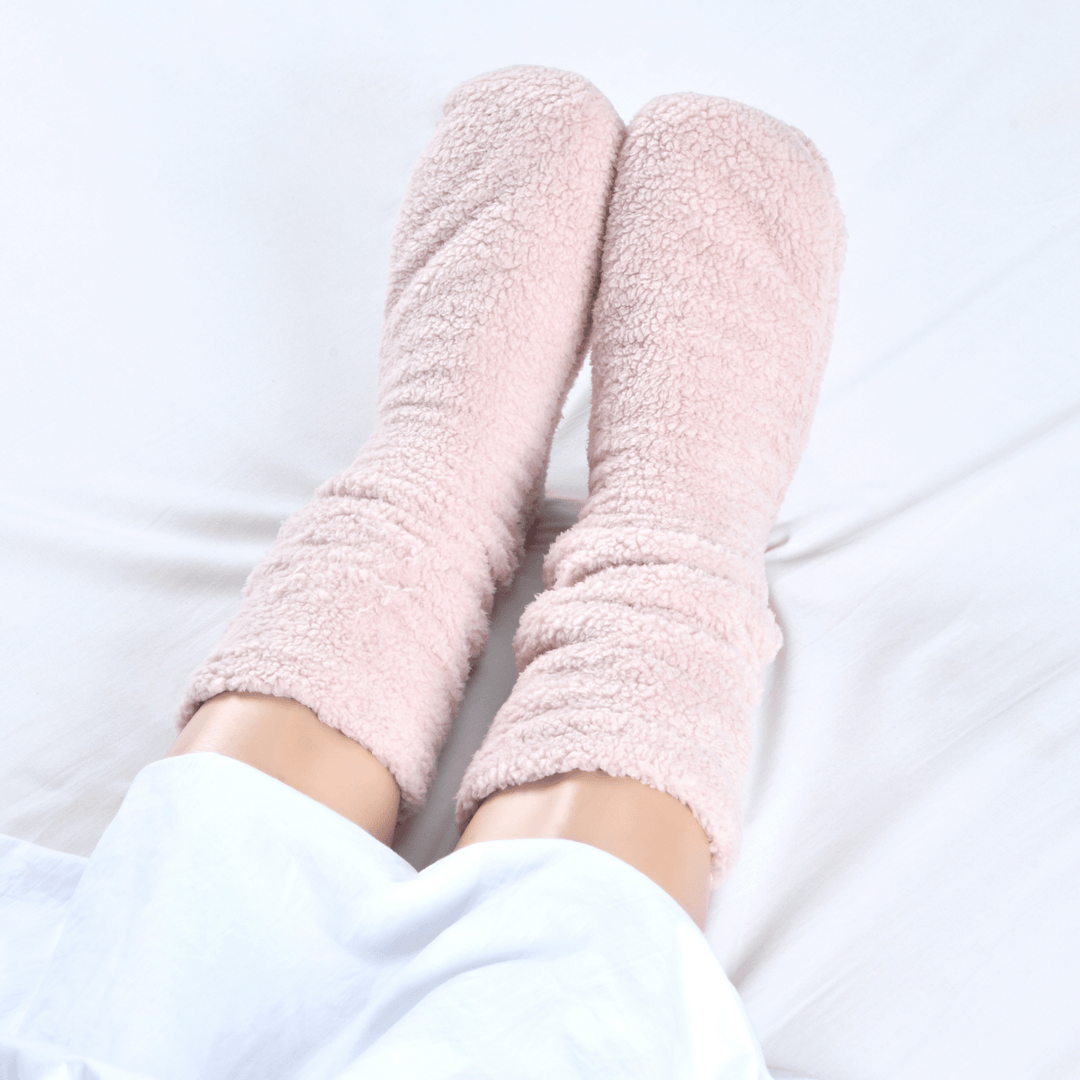 Ladies Sleepdown Teddy Socks from You Know Who's