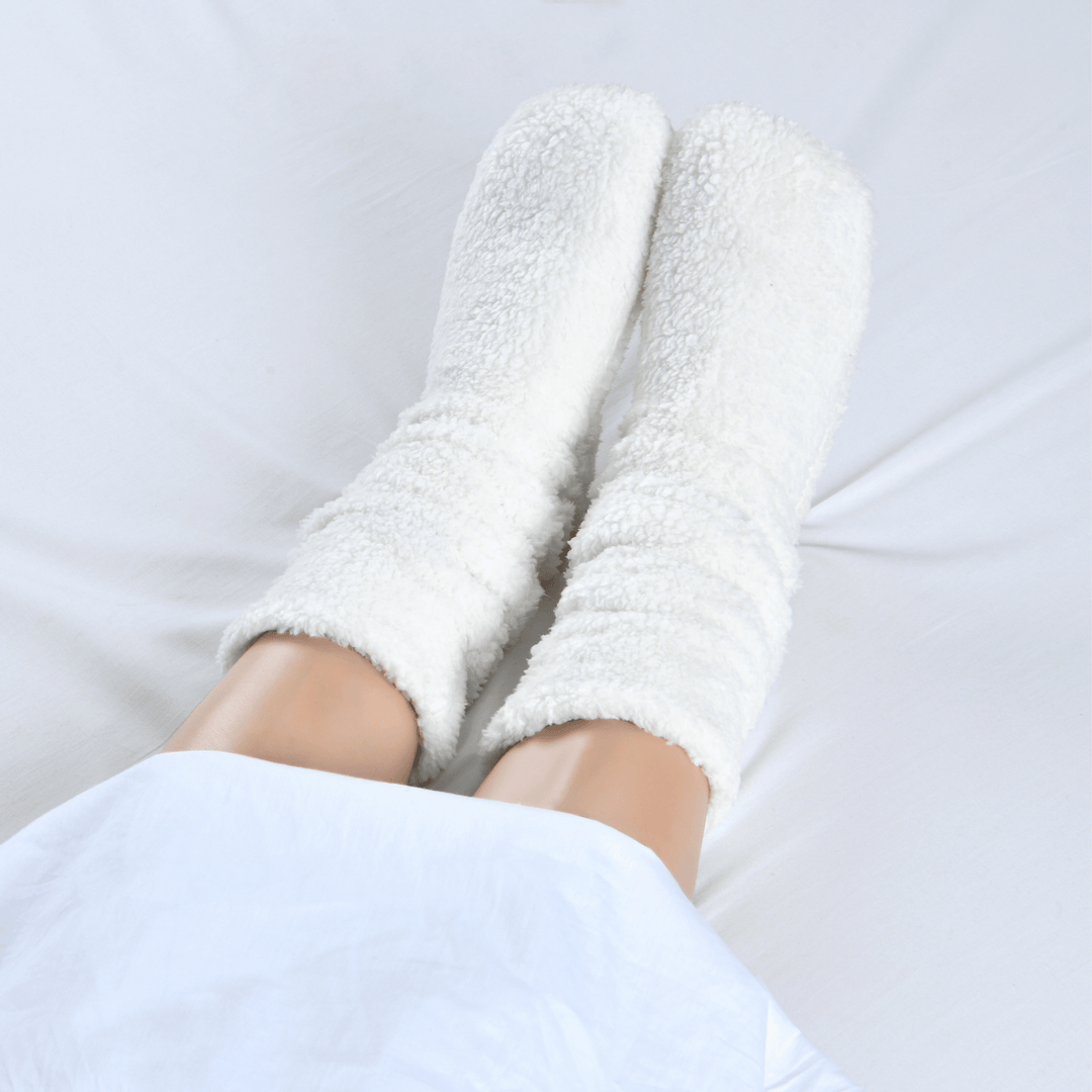 Ladies Sleepdown Teddy Socks from You Know Who's