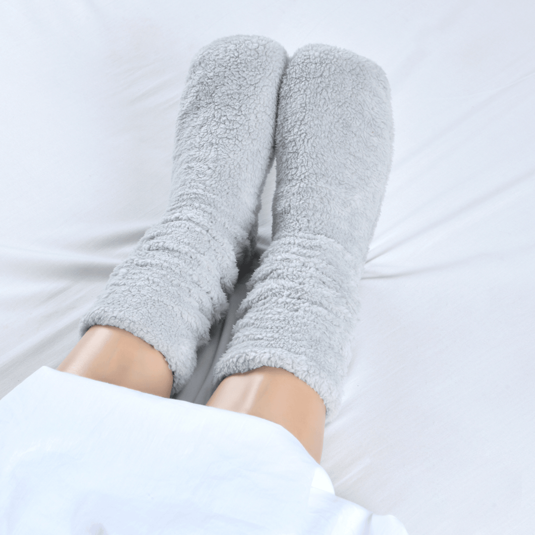 Ladies Sleepdown Teddy Socks from You Know Who's