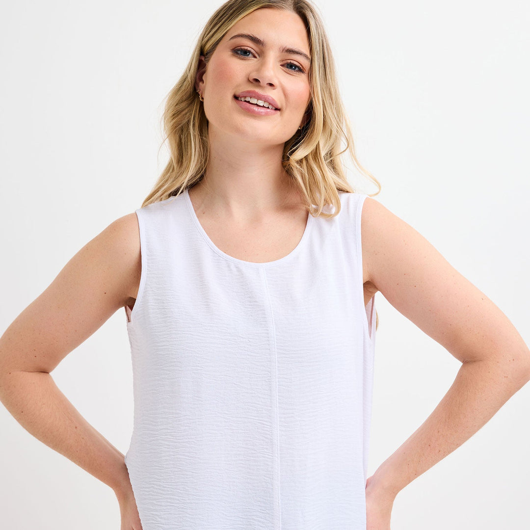 Ladies Sleeveless Top from You Know Who's