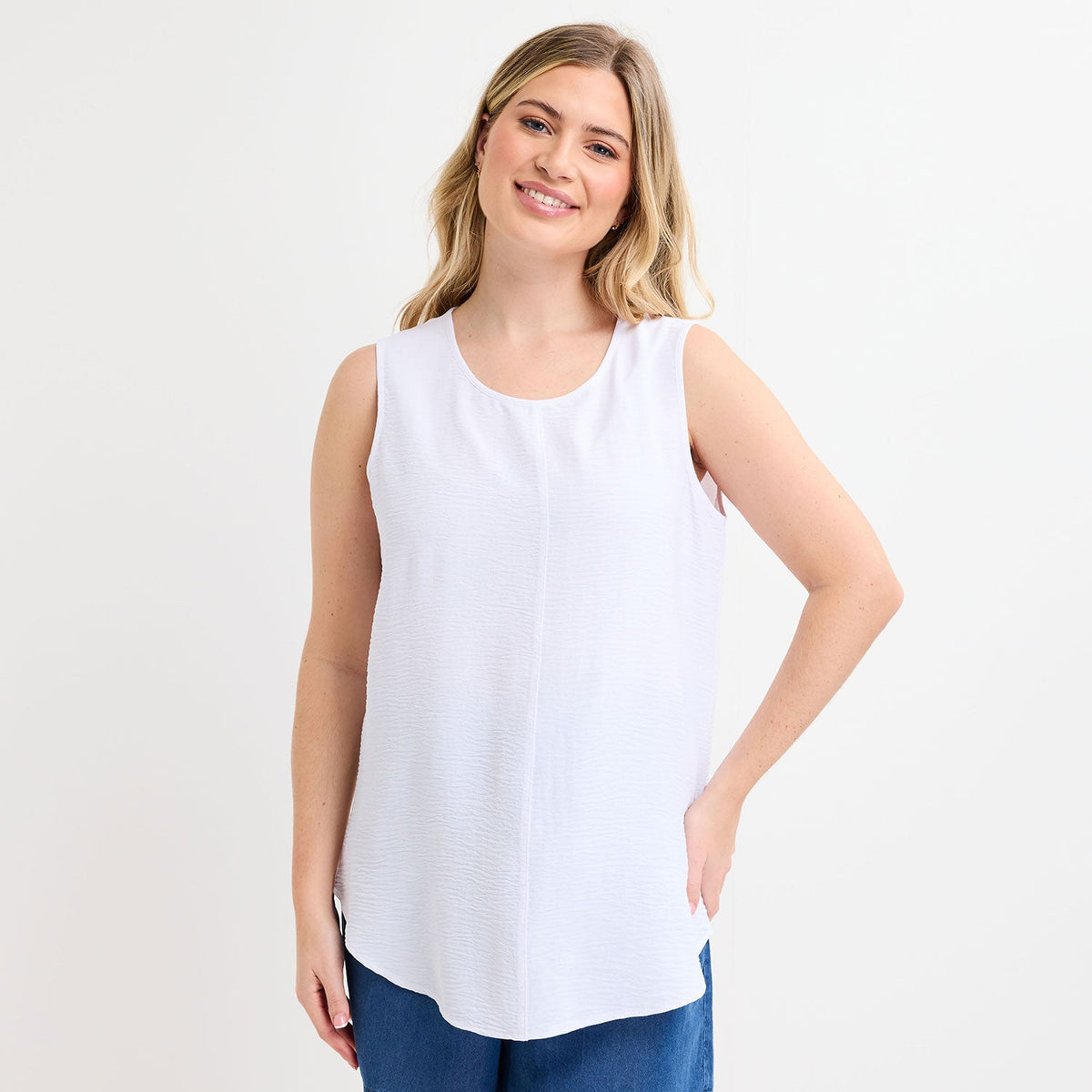 Ladies Sleeveless Top from You Know Who's