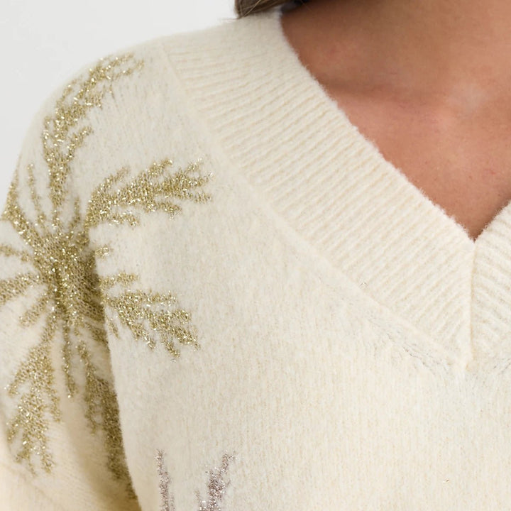 Ladies Snowflake Jumper from You Know Who's