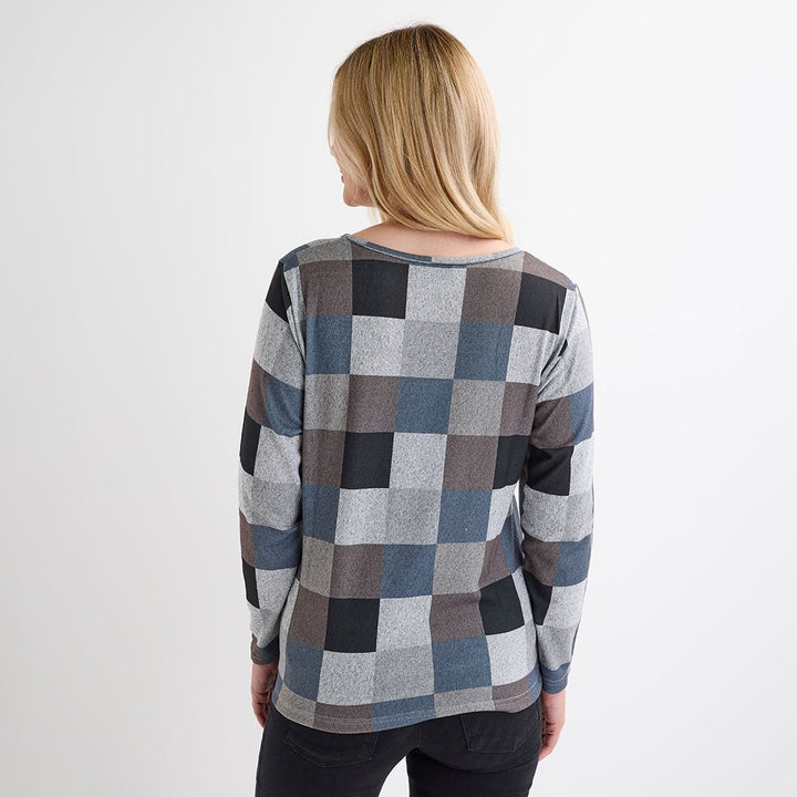 Ladies Square Printed Top from You Know Who's