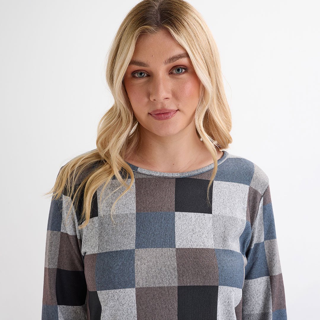 Ladies Square Printed Top from You Know Who's