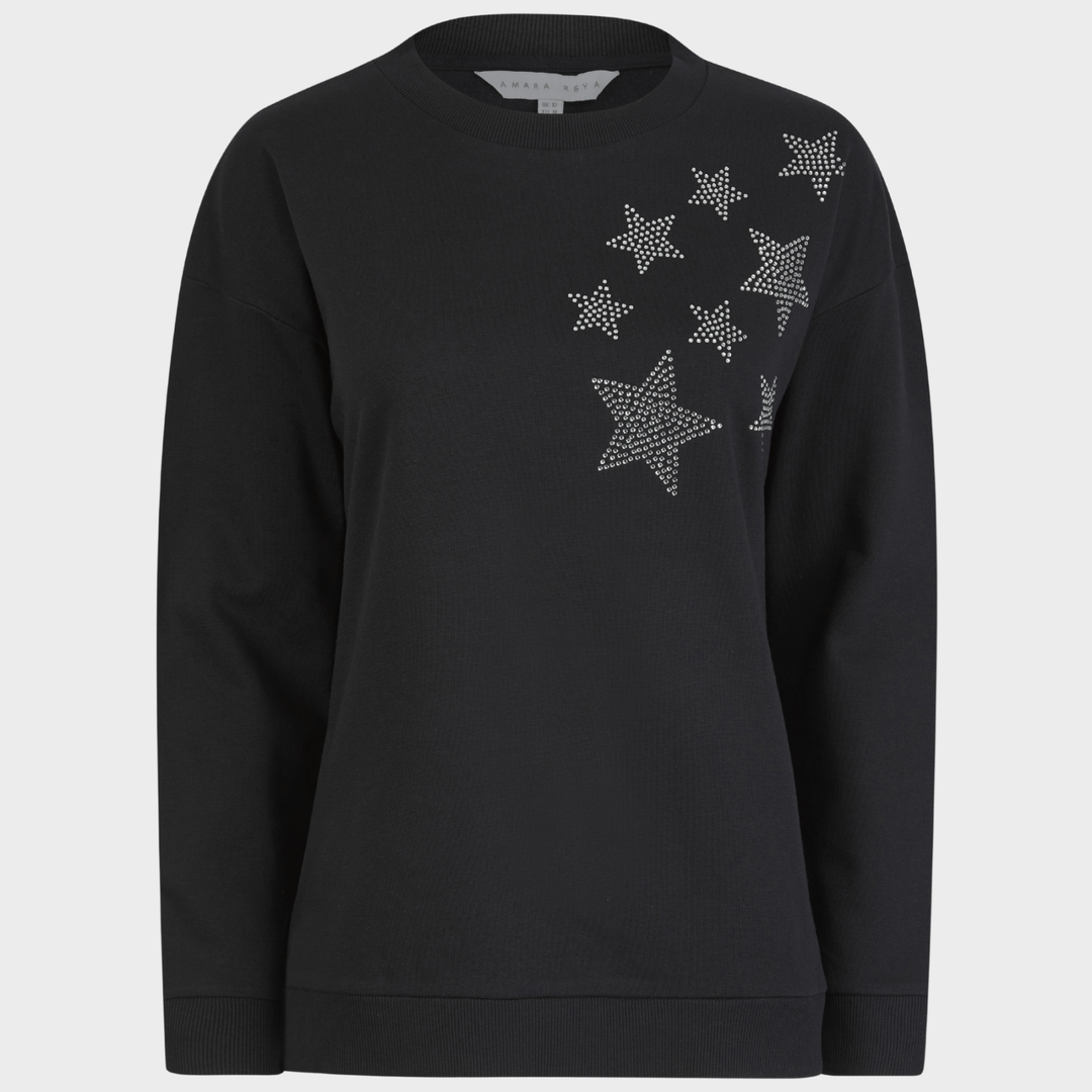 Ladies Star Embellishment Sweater from You Know Who's