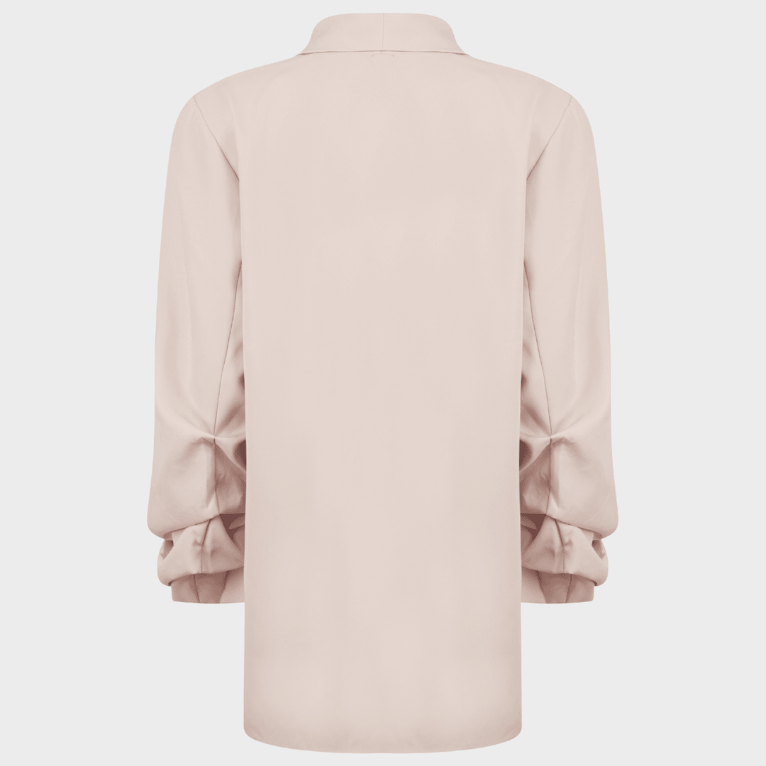 Ladies Stone Ruched Sleeve Blazer from You Know Who's