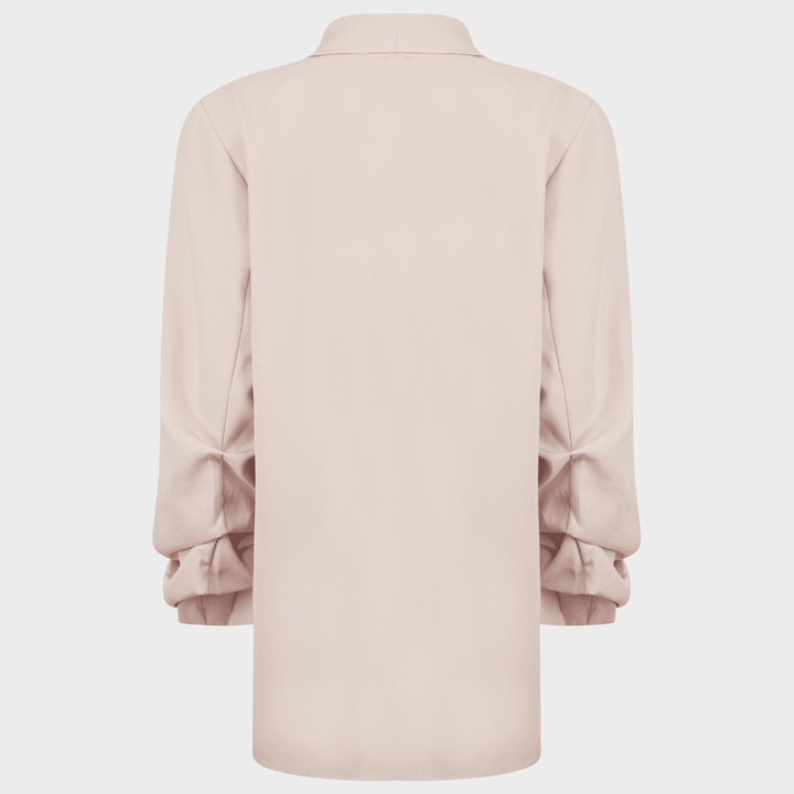 Ladies Stone Ruched Sleeve Blazer from You Know Who's