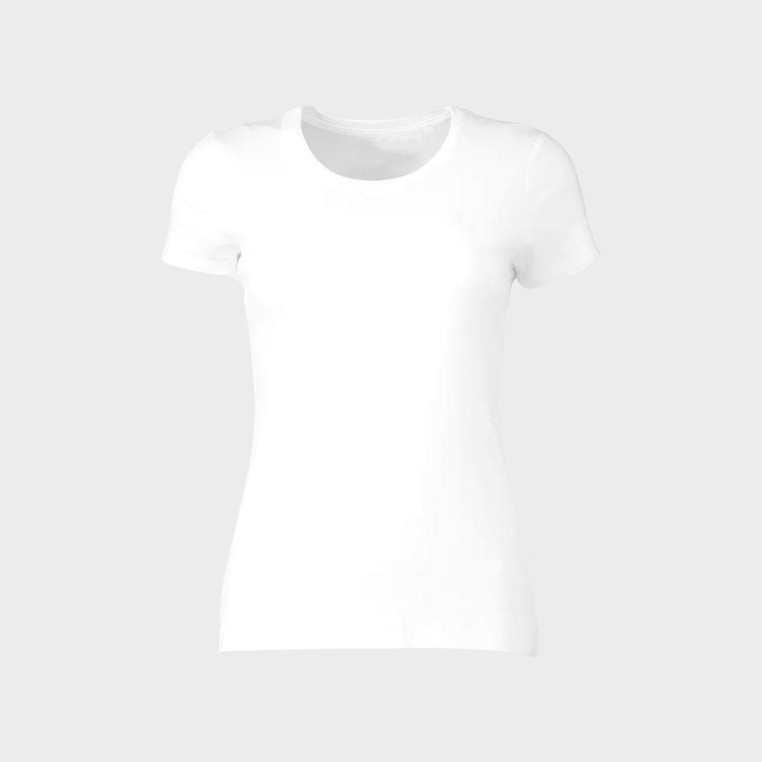 Ladies Stretch Crew Neck T-Shirt from You Know Who's