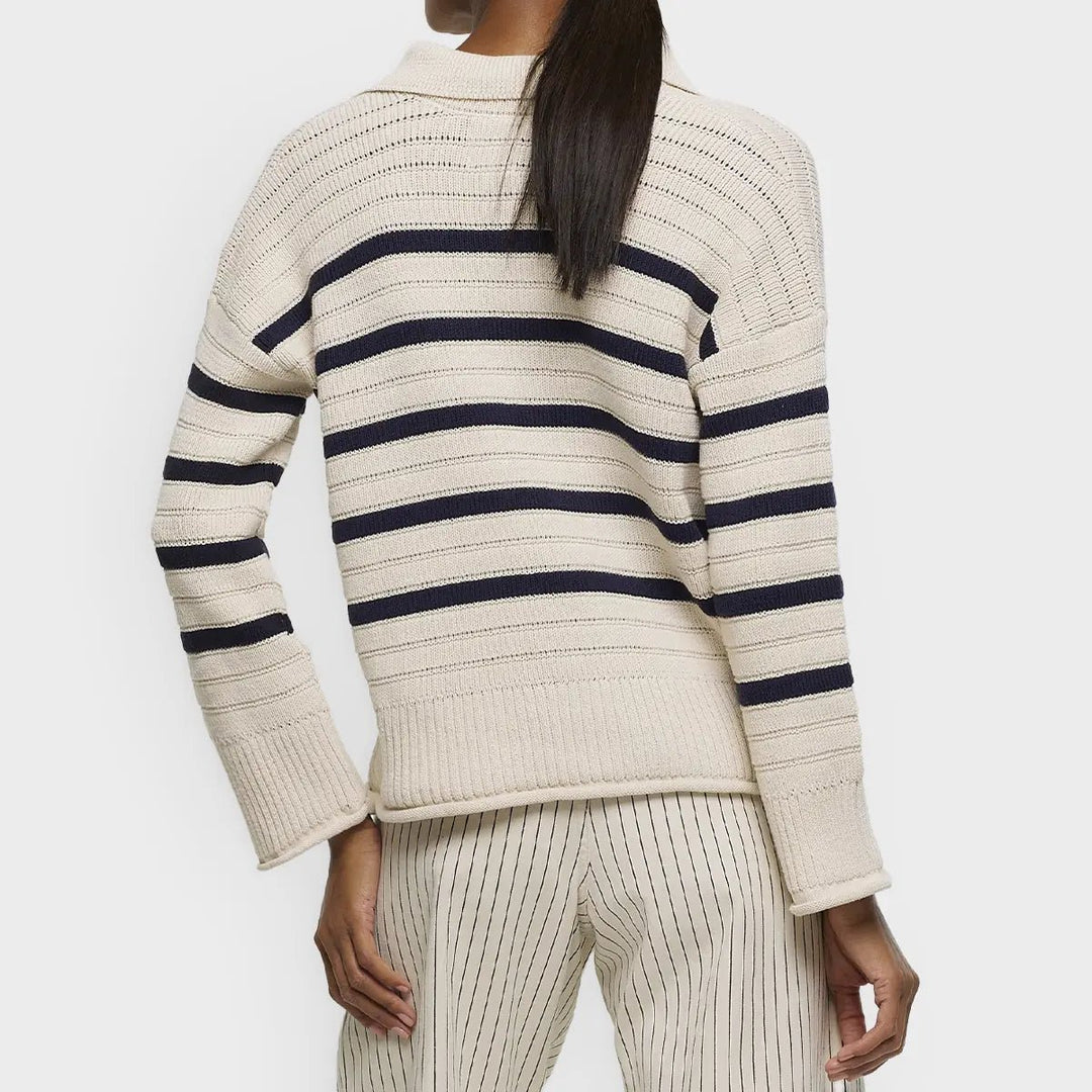 Ladies Striped Tieneck Jumper from You Know Who's