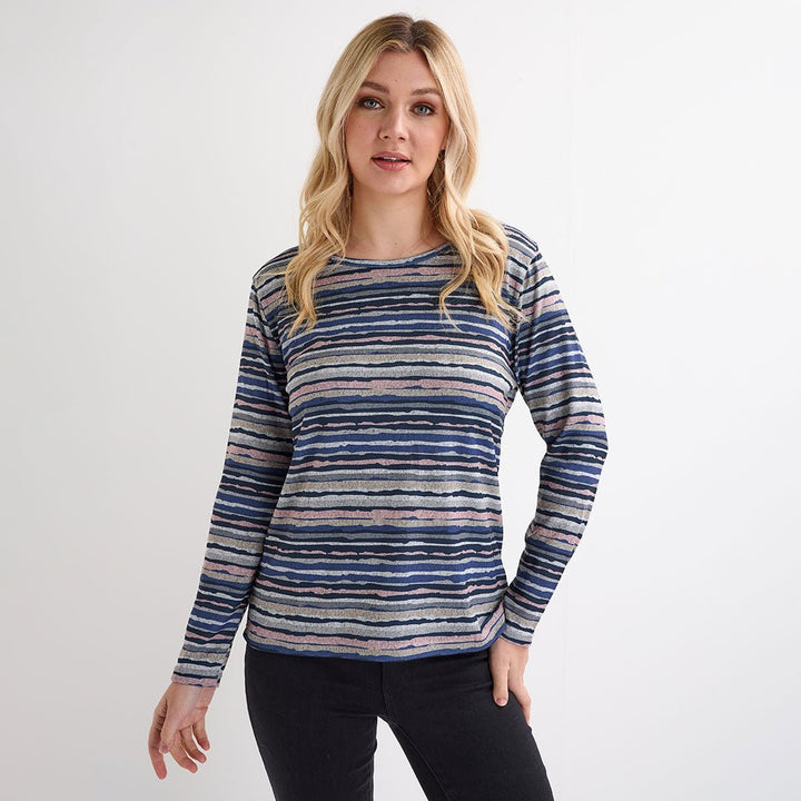 Ladies Striped Top from You Know Who's