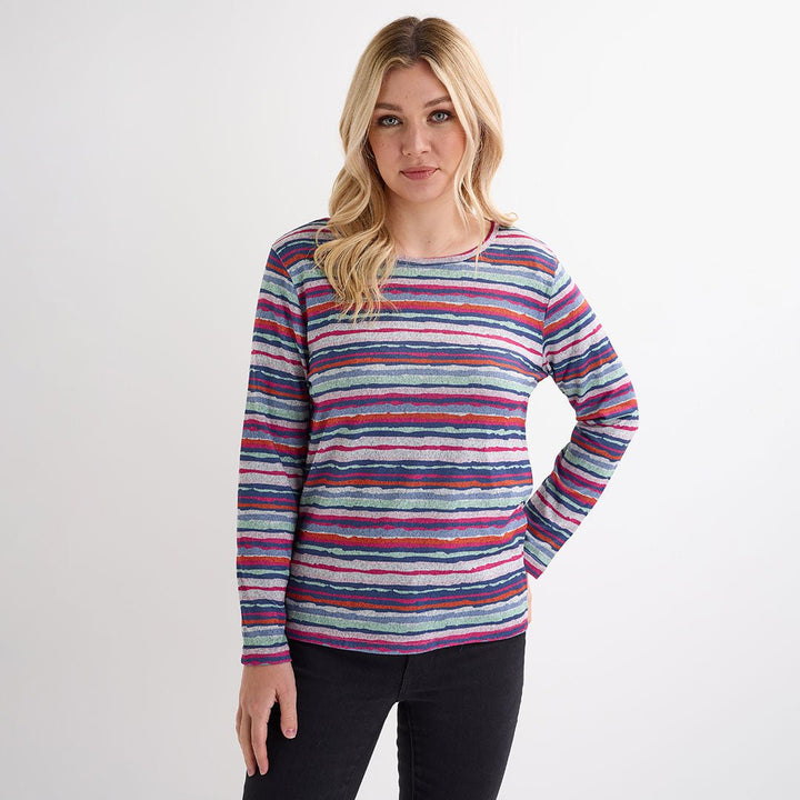 Ladies Striped Top from You Know Who's