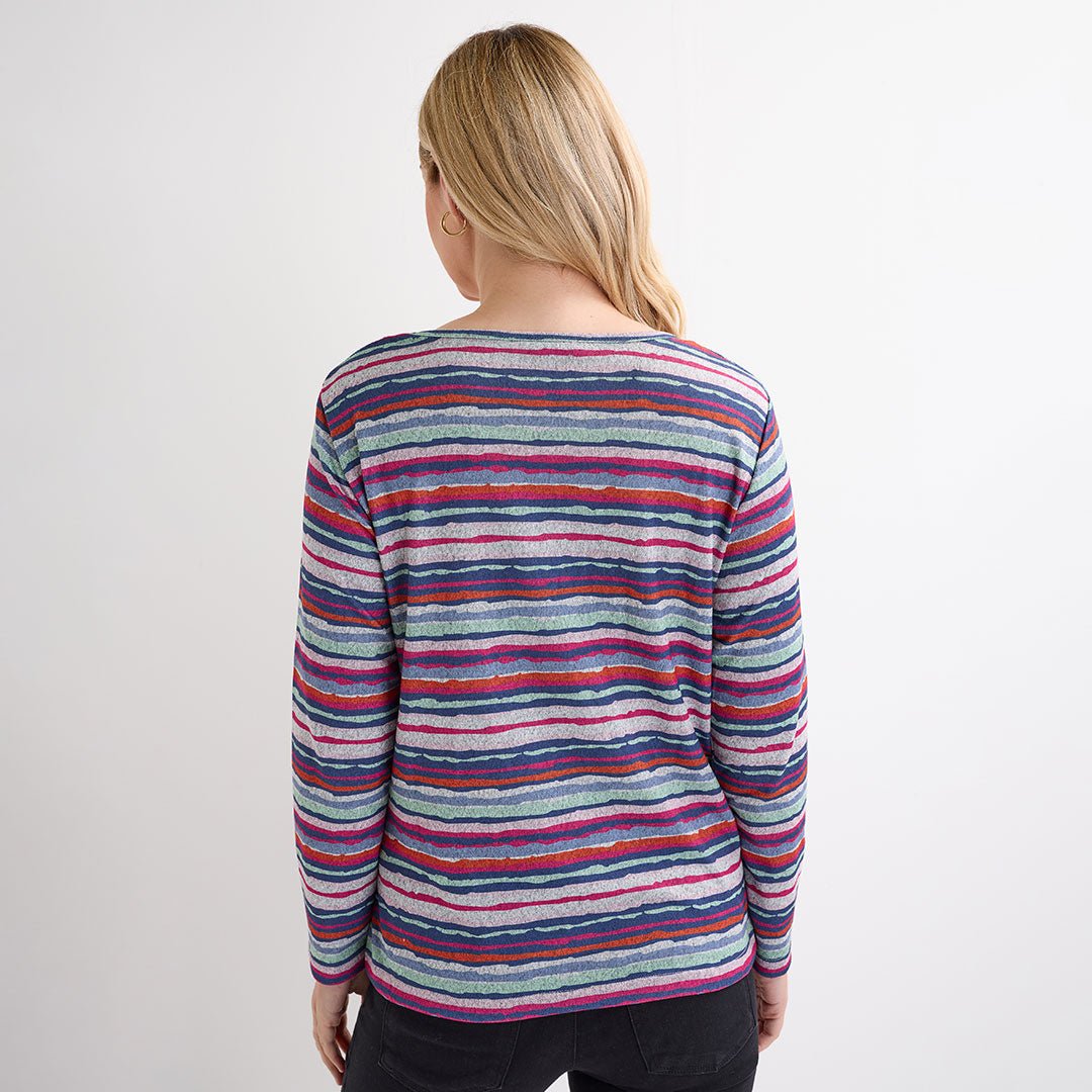Ladies Striped Top from You Know Who's