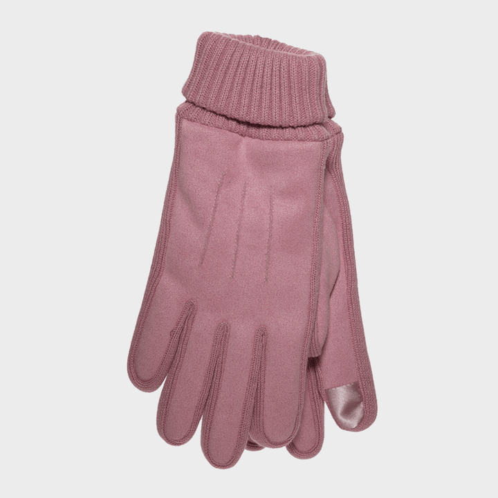 Ladies Suede Glove With Lining from You Know Who's