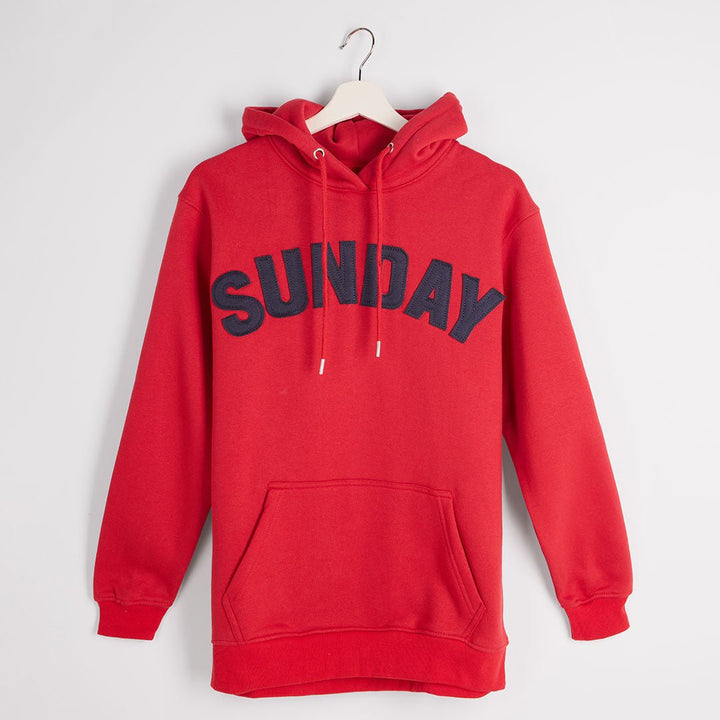 Ladies Sunday Plain Slogan Hoodie from You Know Who's