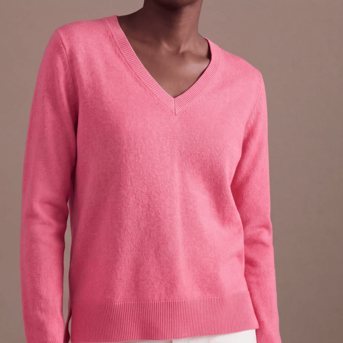 Ladies Super Soft V Neck Jumper from You Know Who's
