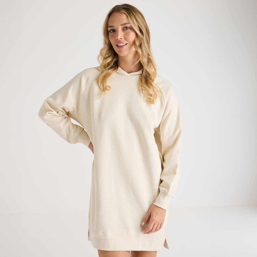 Ladies Taupe Sweater Dress from You Know Who's