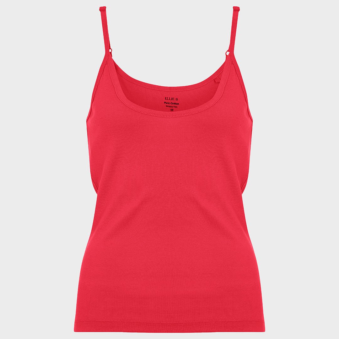 Ladies Teaberry Strappy Vest from You Know Who's
