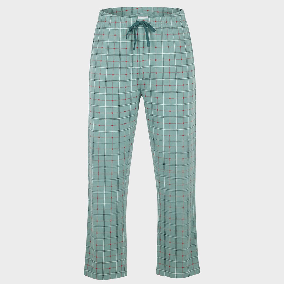 Ladies Teal Hearts PJ Bottoms from You Know Who's
