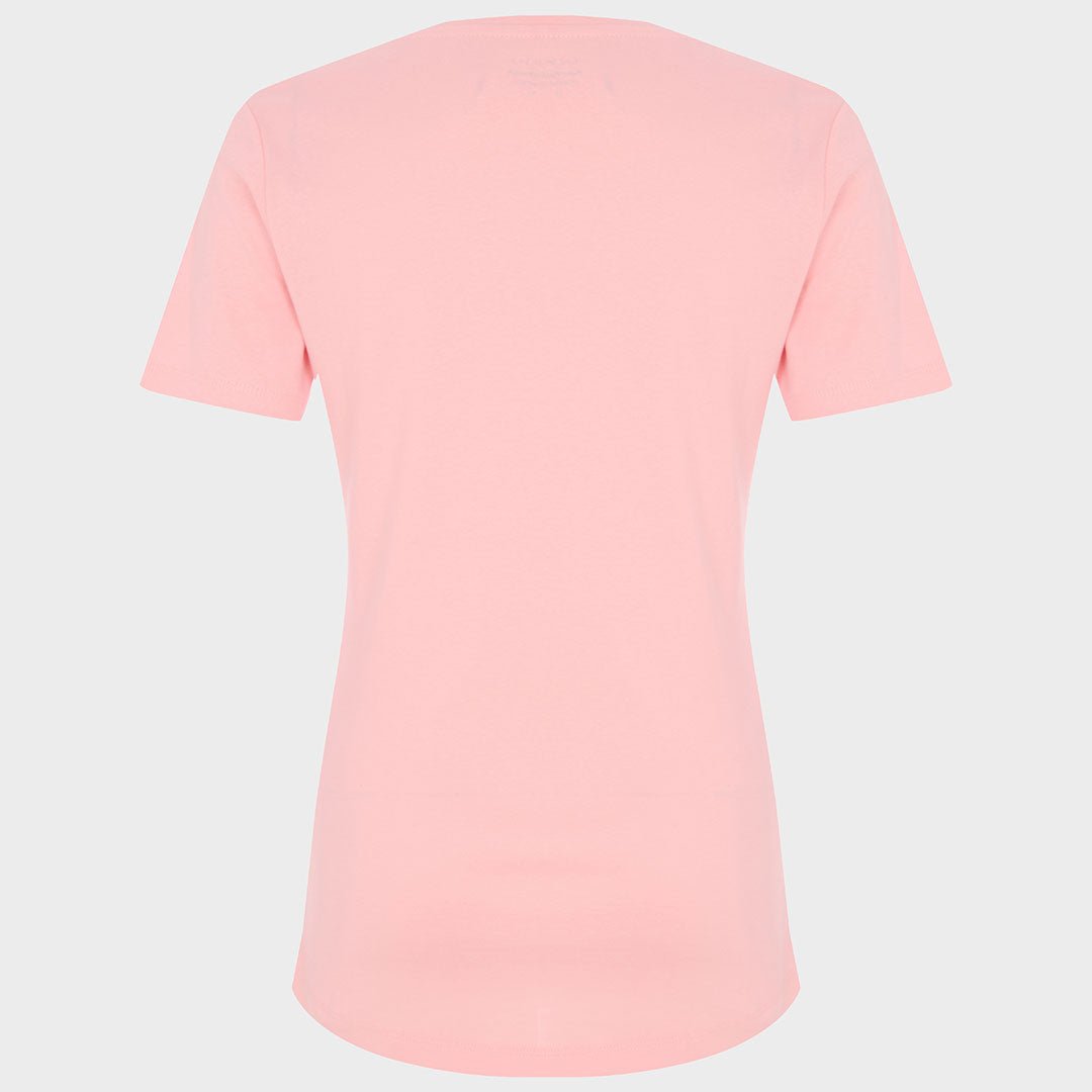 Ladies Tickled Pink Neck T-Shirt from You Know Who's