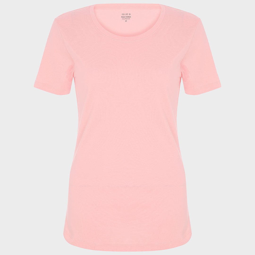 Ladies Tickled Pink Neck T-Shirt from You Know Who's