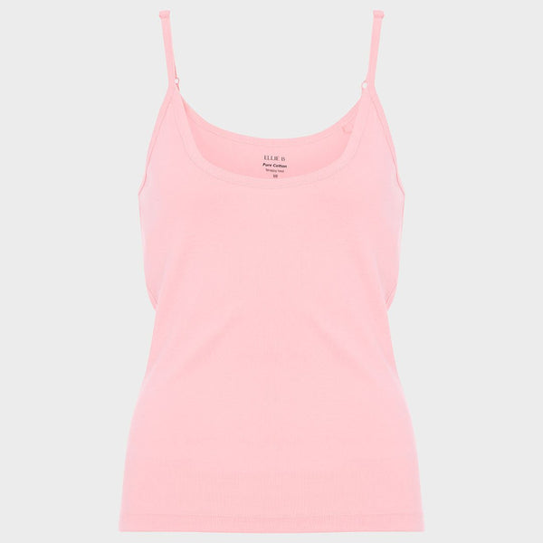 Ladies Tickled Pink Strappy Vest from You Know Who's