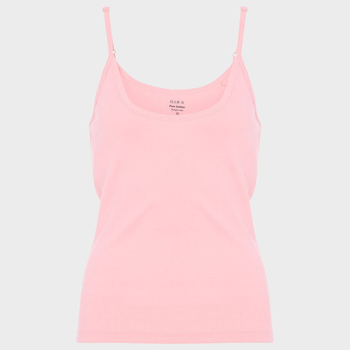 Ladies Tickled Pink Strappy Vest from You Know Who's