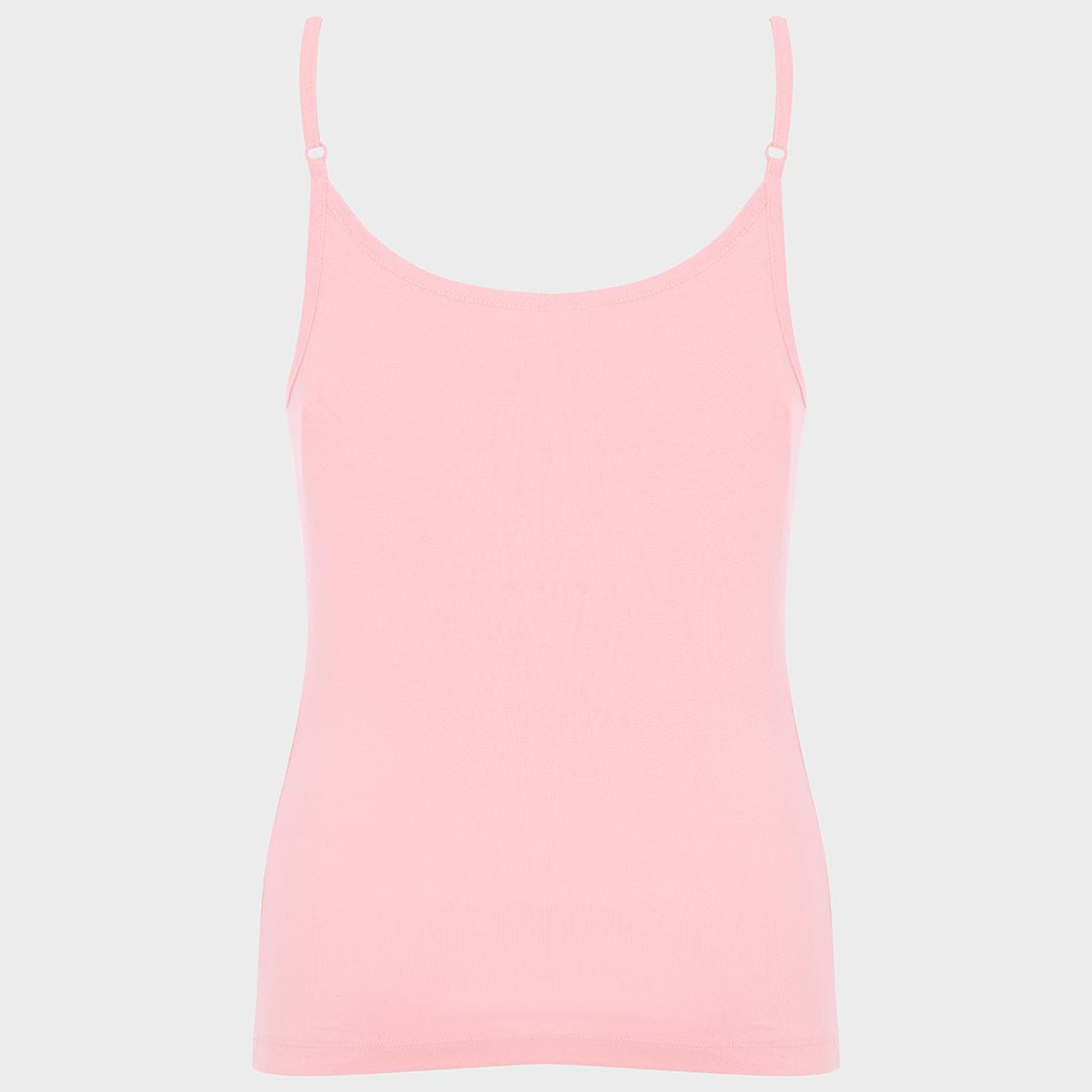 Ladies Tickled Pink Strappy Vest from You Know Who's