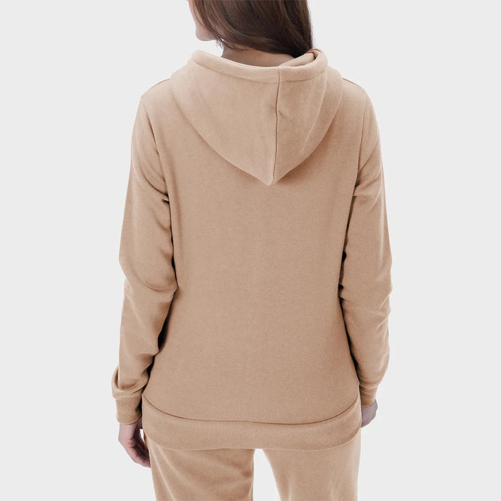 Ladies Toffee Zip Hoodie from You Know Who's