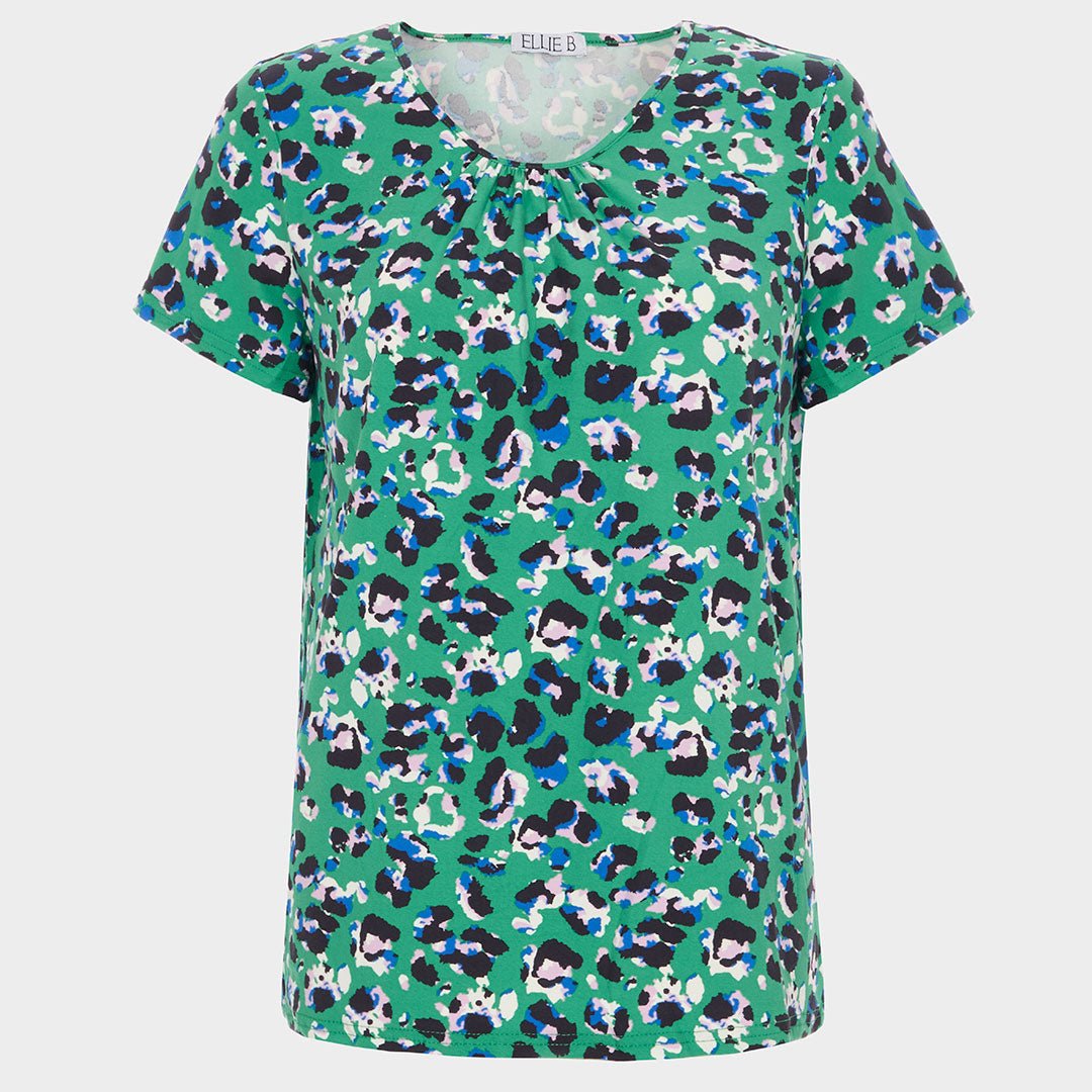 Ladies V Neck Printed Top from You Know Who's