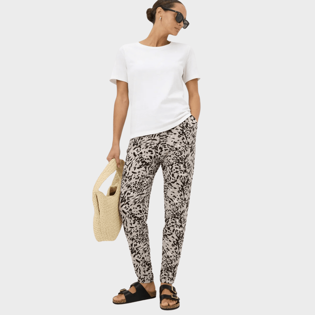 Ladies Viscose Printed Trousers from You Know Who's
