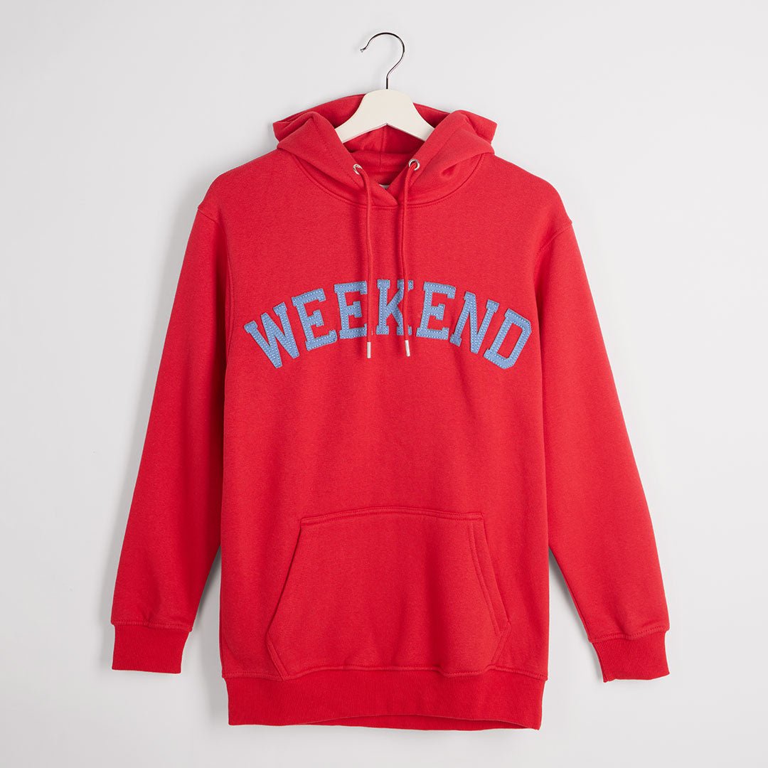 Ladies Weekend Slogan Hoodie from You Know Who's